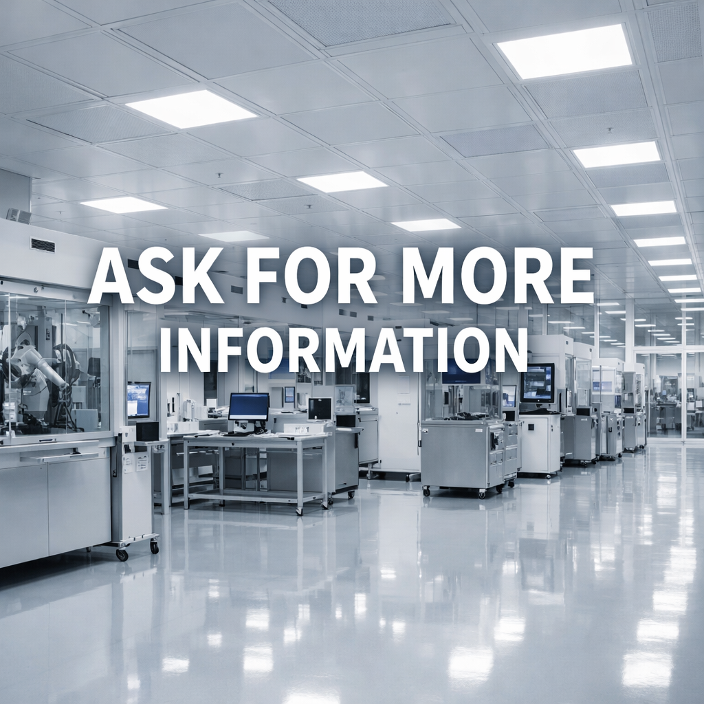 add generic high end cleanroom on top of that ask for more information-1